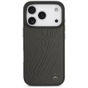 Etui Mercedes Leather Large Laurel Leave MagSafe do iPhone 17 Pro antracyt