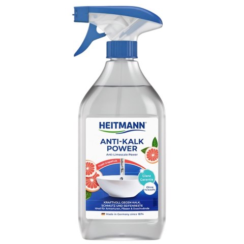 Heitmann Anti-Limescale Power Odkamieniacz Spray do Usuwania Kamienia 500 ml
