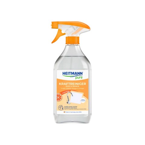 Heitmann Pure Uniwersalny Środek Czyszczący Ocet i Pomarańcza 500 ml