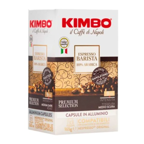 Kimbo Espresso Barista 100 % Arabica Kapsułki do Ekspresu Nespresso 30 szt.