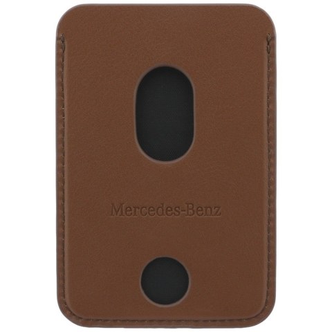 Portfel magnetyczny Mercedes Leather camel