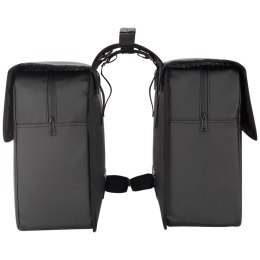 Torba rowerowa West Biking na bagażnik podwójna 36l czarny