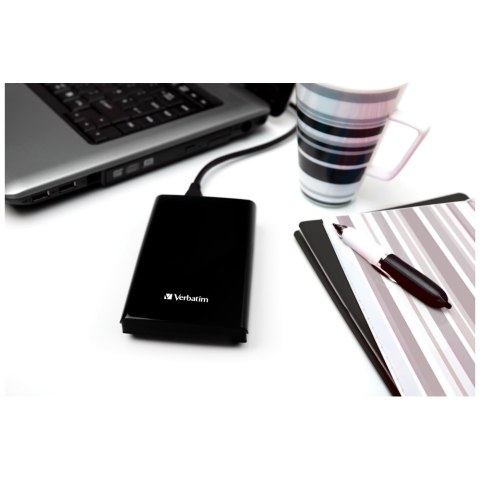 Dysk zewnętrzny Verbatim Store n Go USB 3.0 HDD 2TB czarny 53177