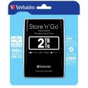 Dysk zewnętrzny Verbatim Store n Go USB 3.0 HDD 2TB czarny 53177
