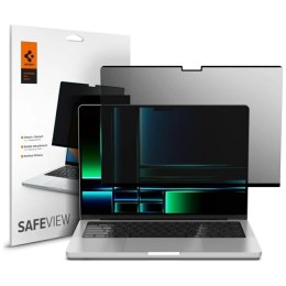 Folia prywatyzująca Spigen Safe View do Macbook Pro 14