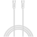 Kable Verbatim Sync & Charge USC-C do C essentials 3 m 100W biały 32409