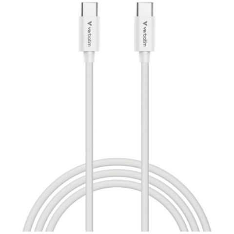 Kable Verbatim Sync & Charge USC-C do C essentials 3 m 100W biały 32409