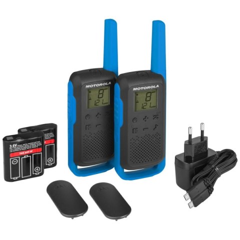 Zestaw Walkie Talkie Motorola T62 UDS 2szt niebieski