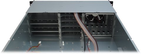 Inter-Tech 3U-30248 Stojak Czarny, Stal nierdzewna