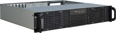 Szafa serwerowa Inter-Tech 2U-20240 ATX, micro ATX, Mini-ATX, Stal, HDD, Sieć, Zasilanie