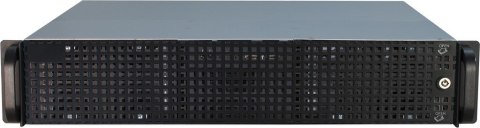 Szafa serwerowa Inter-Tech 2U-20240 ATX, micro ATX, Mini-ATX, Stal, HDD, Sieć, Zasilanie