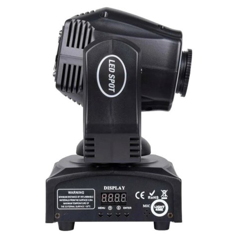 LIGHT4ME MINI SPOT 60 RING - Głowica ruchoma LED