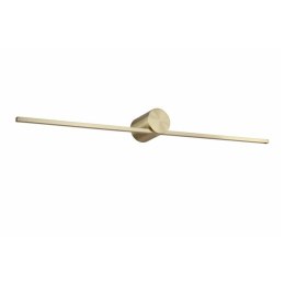 Light Prestige Kinquet Modern Slim Golden Kinquet Bath Lamp Elongated
