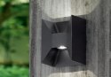 Oprawa ścienna Morino antracyt kinkiet NT LED 2,5W WW 3000K 460LM IP44 odlew aluminiowy