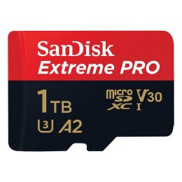 KARTA PAMIĘCI SANDISK EXTREME PRO microSDXC 1TB 200/140 MB/s A2 C10 V30 UHS-I U3