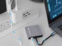 Conceptronic DONN13G stacja dokująca Przewodowa USB 3.2 Gen 1 (3.1 Gen 1) Type-C Szary