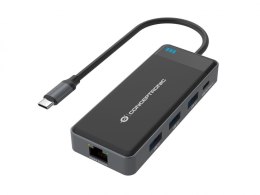 Conceptronic DONN14G stacja dokująca Przewodowa USB 3.2 Gen 1 (3.1 Gen 1) Type-C Szary