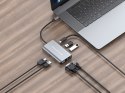 Conceptronic DONN21G stacja dokująca Przewodowa USB 3.2 Gen 1 (3.1 Gen 1) Type-C Szary