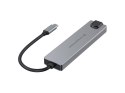 Conceptronic DONN29G stacja dokująca Przewodowa USB 3.2 Gen 2 (3.1 Gen 2) Type-C Szary