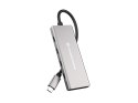 Conceptronic HUBBIES17G huby i koncentratory USB 3.2 Gen 2 (3.1 Gen 2) Type-C 10000 Mbit/s Szary