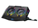 Conceptronic THYIA02B podkładka chłodząca do laptop 43,2 cm (17") Czarny