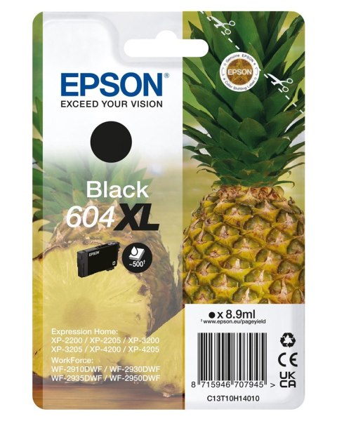 Epson 604XL nabój z tuszem 1 szt. Oryginalny Wysoka (XL) wydajność Czarny