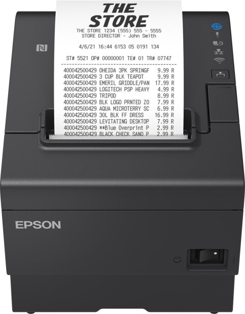 Epson TM-T88VII (112): USB, Ethernet, Serial, PS, Black