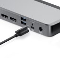 ALOGIC DX3 Przewodowa USB 3.2 Gen 1 (3.1 Gen 1) Type-C Czarny, Szary