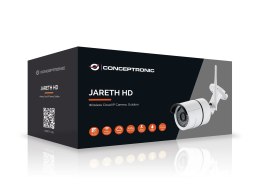 Bezprzewodowa kamera IP w chmurze Conceptronic JARETH HD - Sieciowa kamera bezpieczeństwa - Zewnętrzna - Odporna na warunki atmo