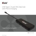 CLUB3D CSV-1548 stacja dokująca Przewodowa USB 3.2 Gen 1 (3.1 Gen 1) Type-C Czarny