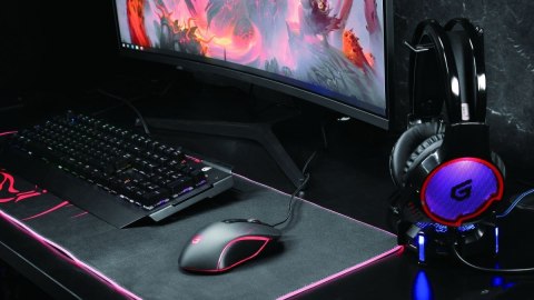 Conceptronic KRONIC klawiatura Gaming USB QWERTY Włoski Czarny