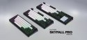 HATOR Skyfall Pro Wireless 65 klawiatura Gaming USB + RF Wireless + Bluetooth QWERTY US English Czarny, Szary