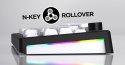 HATOR Skyfall Wireless 100 klawiatura Gaming USB + RF Wireless + Bluetooth QWERTY US English Czarny, Biały