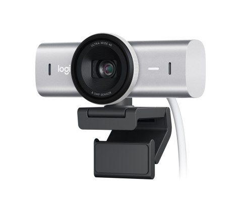 Kamera internetowa LOGITECH MX Brio UHD 4K 960-001559 Jasnoszary (Pale Grey)