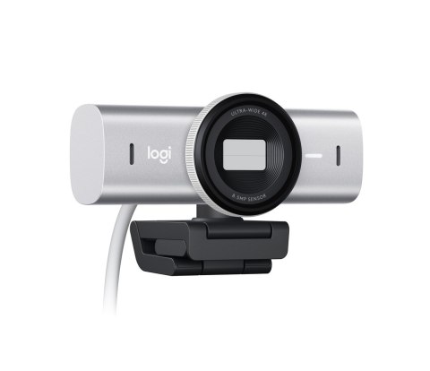 Kamera internetowa LOGITECH MX Brio UHD 4K 960-001559 Jasnoszary (Pale Grey)
