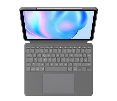 Logitech Combo Touch do iPada Air 13" M2 - Klawiatura - QWERTZ