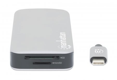 Stacja dokująca MANHATTAN USB-C 8 w 1 z zasilaniem USB 3.2 Gen 1 Type-C męski na żeński HDMI, trzy porty USB-A, gigabitowy port 