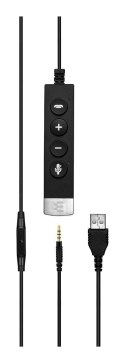 Zestaw słuchawkowy Sennheiser EPOS Impact SC 660 ANC USB Stereo On-Ear