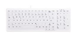 CHERRY AK-C7000 klawiatura Medyczna USB QWERTZ Niemiecki Biały