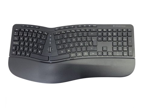 Conceptronic ORAZIO02ES klawiatura Dołączona myszka Biuro RF Wireless QWERTY Hiszpański Czarny