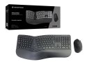 Conceptronic ORAZIO02ES klawiatura Dołączona myszka Biuro RF Wireless QWERTY Hiszpański Czarny