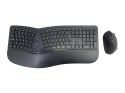 Conceptronic ORAZIO02PT klawiatura Dołączona myszka Biuro RF Wireless QWERTY Portugalski Czarny