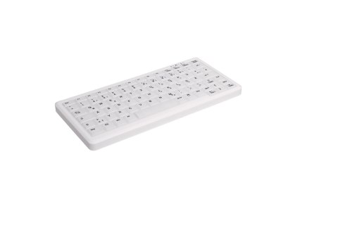 Contour Design Active Key AK-C4110 klawiatura Medyczna USB QWERTZ Niemiecki Biały
