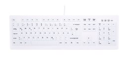 Contour Design Active Key AK-C8100 klawiatura Biuro RF Wireless Niemiecki Biały