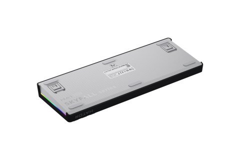 HATOR Skyfall Wireless 65 klawiatura Gaming USB + RF Wireless + Bluetooth QWERTY US English Czarny, Biały