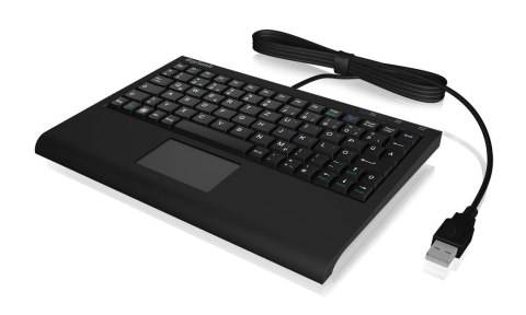 KeySonic ACK-3410 (US) klawiatura Biuro USB US English Czarny