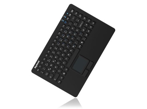 KeySonic KSK-5230 IN (DE) klawiatura Biuro USB QWERTZ Niemiecki Czarny
