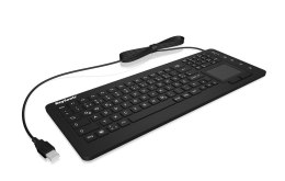 KeySonic KSK-6231 INEL (DE) klawiatura Przemysłowy USB QWERTZ Niemiecki Czarny