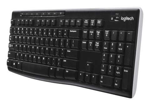 Klawiatura bezprzewodowa Logitech K270 RF Wireless QWERTZ Niemiecki Czarny