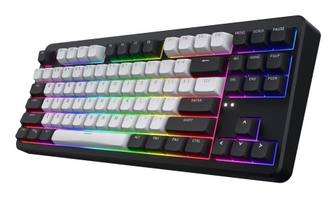 Klawiatura dla graczy Hator Rockfall 3 TKL Wireless mechaniczna czarna (klawisze czarno-białe)